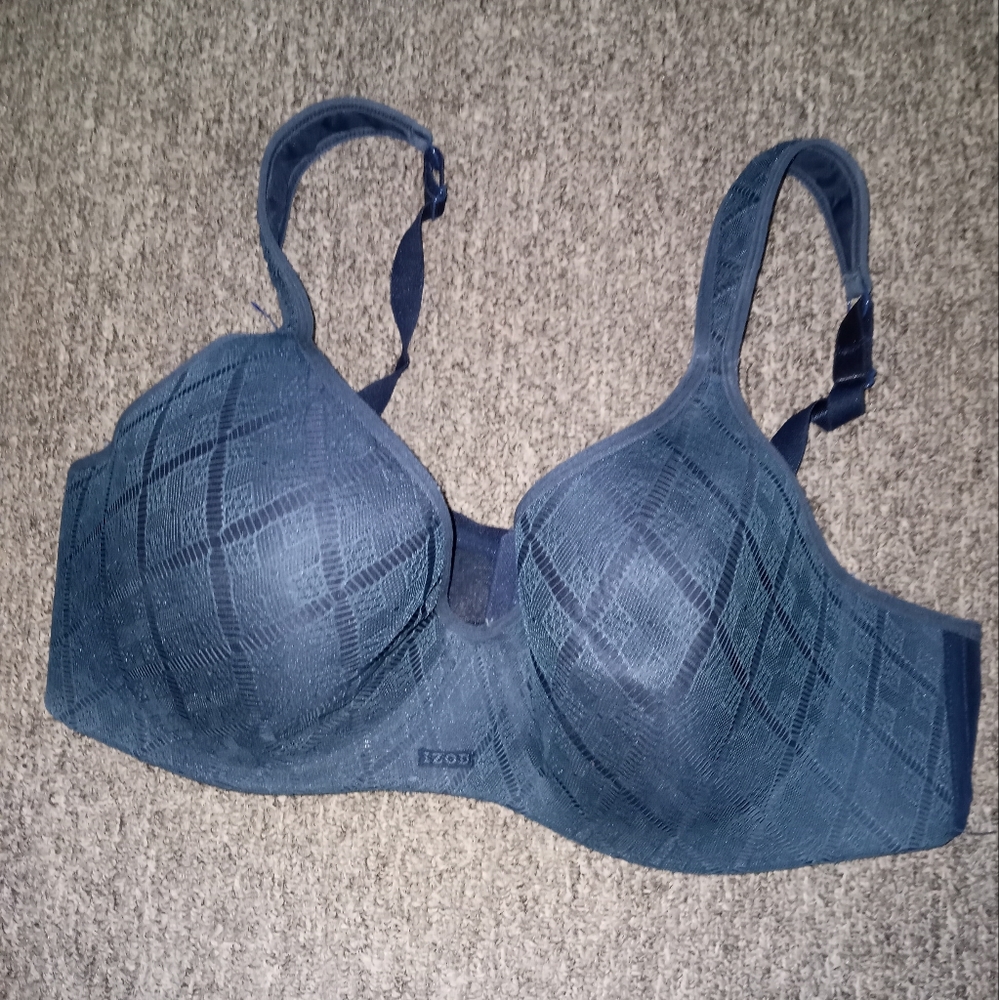 Izod navy blue bra size 40D